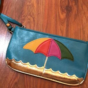 Relic Cute umbrella wristlet wallet.